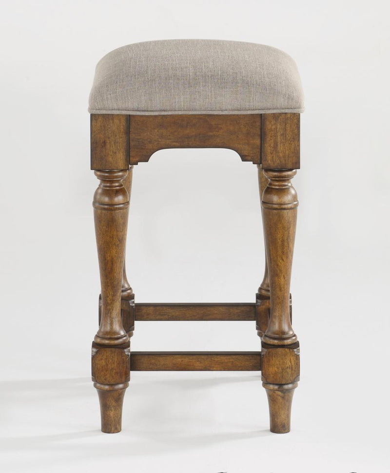 Flexsteel Wynwood Plymouth Bar Stool in Brown (Set of 2) - Furniture City (CA)l
