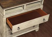 Flexsteel Wynwood Plymouth Media Chest in Whitewash Wood - Furniture City (CA)l