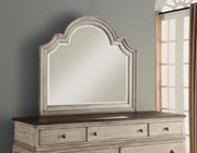 Flexsteel Wynwood Plymouth Mirror in Whitewash Wood - Furniture City (CA)l