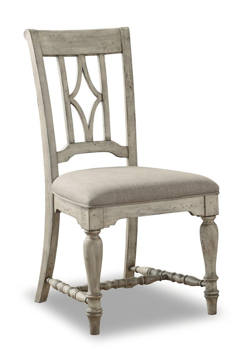 Flexsteel Wynwood Plymouth Upholstered Side Chair (Set of 2) in Gray - Furniture City (CA)l