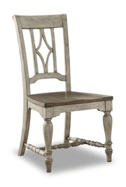 Flexsteel Wynwood Plymouth Wooden Side Chair (Set of 2) in Gray - Furniture City (CA)l