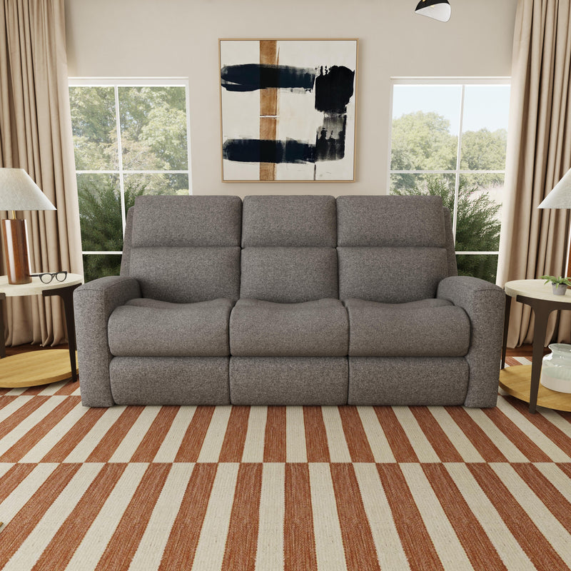 Score 2805-62L Power Reclining Sofa with Power Headrests & Lumbar - Furniture City (CA)l