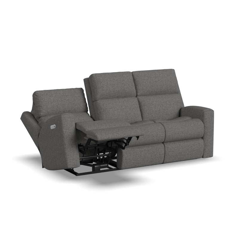 Score 2805-62L Power Reclining Sofa with Power Headrests & Lumbar - Furniture City (CA)l