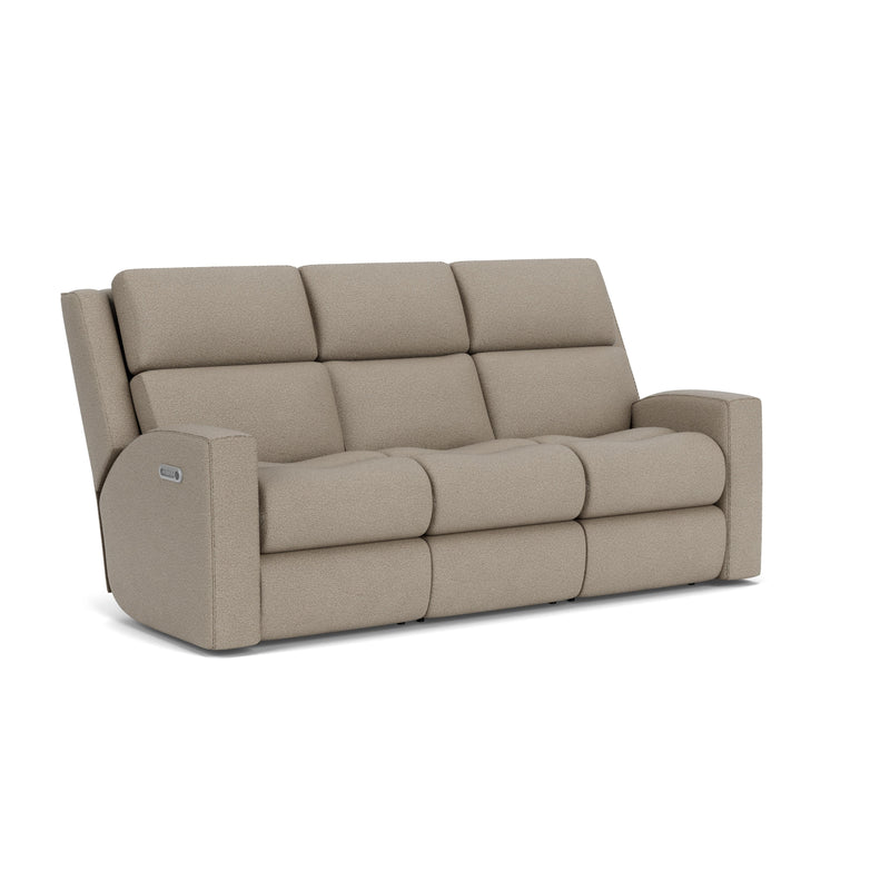 Score 2805-62L Power Reclining Sofa with Power Headrests & Lumbar - Furniture City (CA)l
