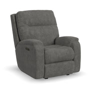 Penn 2860-51L Power Rocking Recliner with Power Headrest & Lumbar - Furniture City (CA)l