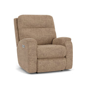 Penn 2860-51L Power Rocking Recliner with Power Headrest & Lumbar - Furniture City (CA)l