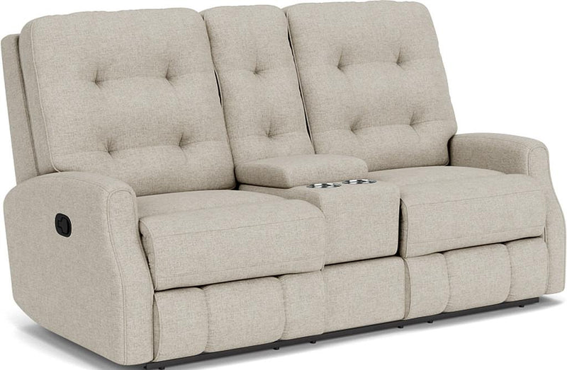 Devon 2882-601 Reclining Loveseat with Console - Furniture City (CA)l