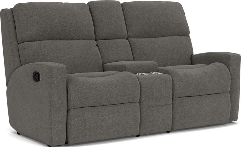 Catalina 2900-601 Reclining Loveseat with Console - Furniture City (CA)l