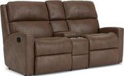 Catalina 2900-601 Reclining Loveseat with Console - Furniture City (CA)l