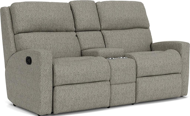 Catalina 2900-601 Reclining Loveseat with Console - Furniture City (CA)l