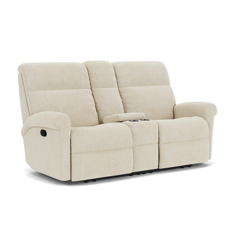 Davis 2902-601 Reclining Loveseat with Console - Furniture City (CA)l
