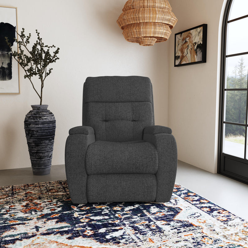 Strait 2906-50H Power Recliner with Power Headrest - Furniture City (CA)l