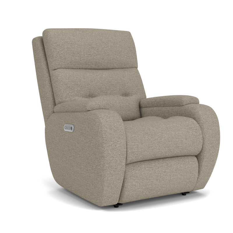 Strait 2906-50H Power Recliner with Power Headrest - Furniture City (CA)l
