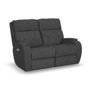 Strait 2906-60H Power Reclining Loveseat with Power Headrests - Furniture City (CA)l