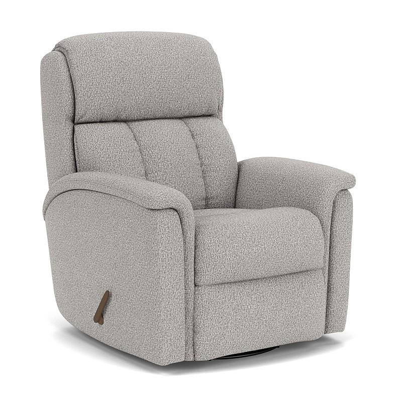 Luna 4502-53 Swivel Gliding Recliner - Furniture City (CA)l