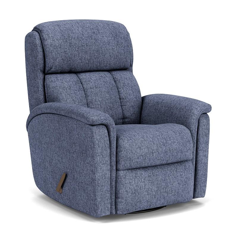 Luna 4502-53 Swivel Gliding Recliner - Furniture City (CA)l
