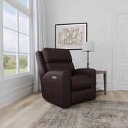 Score B3805-50L Power Recliner with Power Headrest & Lumbar - Furniture City (CA)l