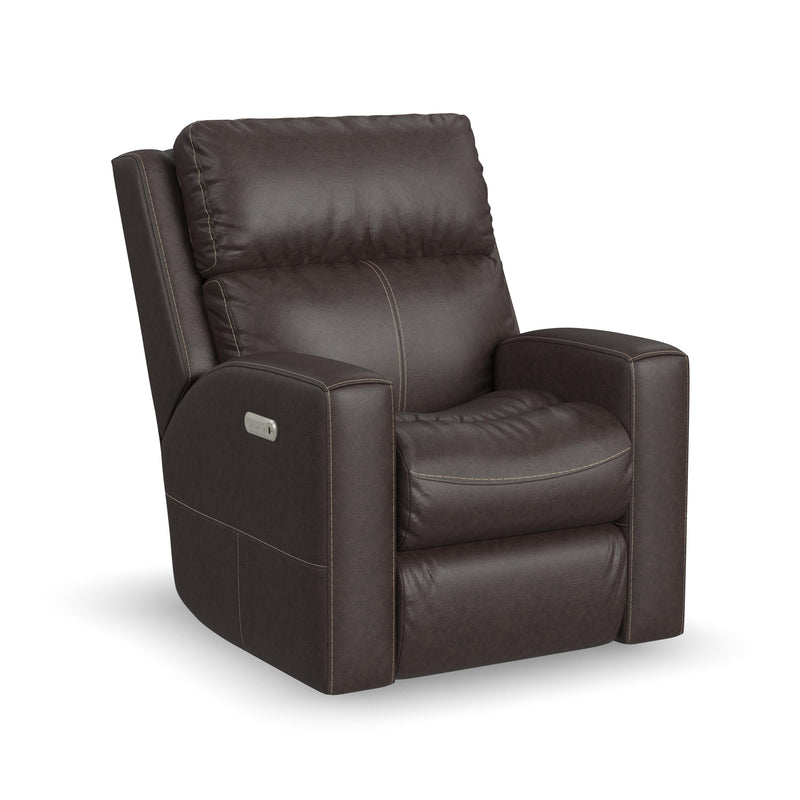 Score B3805-60L Power Reclining Loveseat with Power Headrests & Lumbar - Furniture City (CA)l