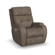 Strait B3906-50H Power Recliner with Power Headrest - Furniture City (CA)l