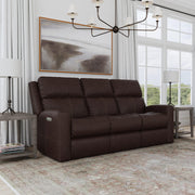 Score B3805-62L Power Reclining Sofa with Power Headrests & Lumbar - Furniture City (CA)l