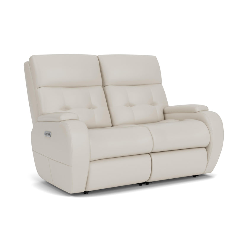 Strait B3906-60H Power Reclining Loveseat with Power Headrests - Furniture City (CA)l