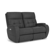 Strait B3906-60H Power Reclining Loveseat with Power Headrests - Furniture City (CA)l