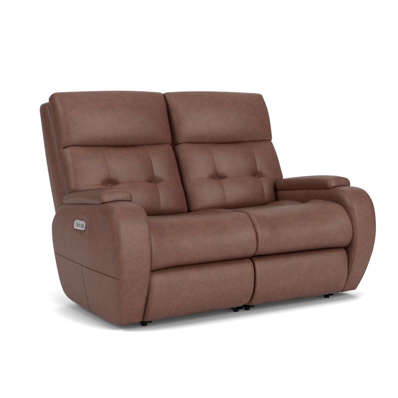 Strait B3906-60H Power Reclining Loveseat with Power Headrests - Furniture City (CA)l