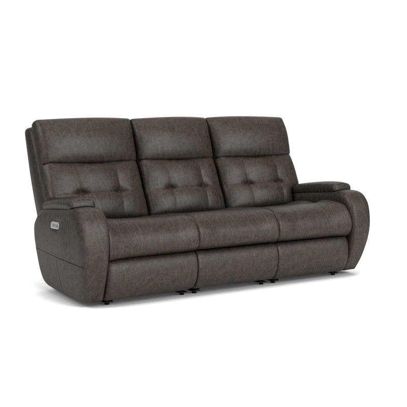 Strait B3906-62H Power Reclining Sofa with Power Headrests - Furniture City (CA)l