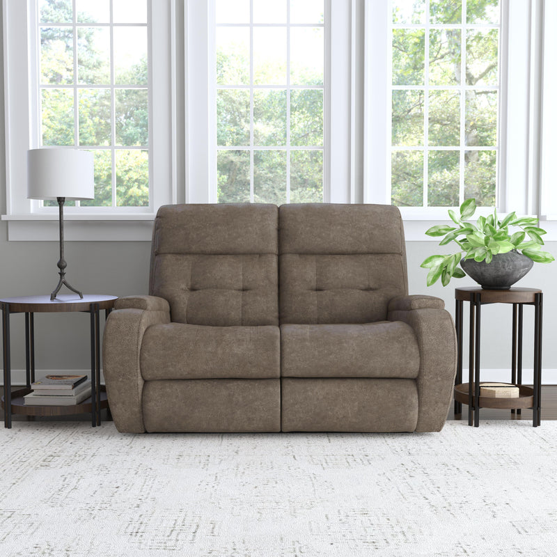 Strait B3906-60H Power Reclining Loveseat with Power Headrests - Furniture City (CA)l