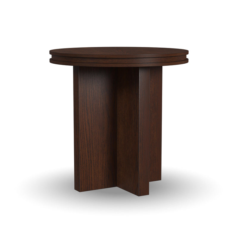 Waterfall W1026-02 Round End Table - Furniture City (CA)l