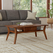 Ludwig W1085-0312 Rectangular Coffee Table with Drawer - Furniture City (CA)l