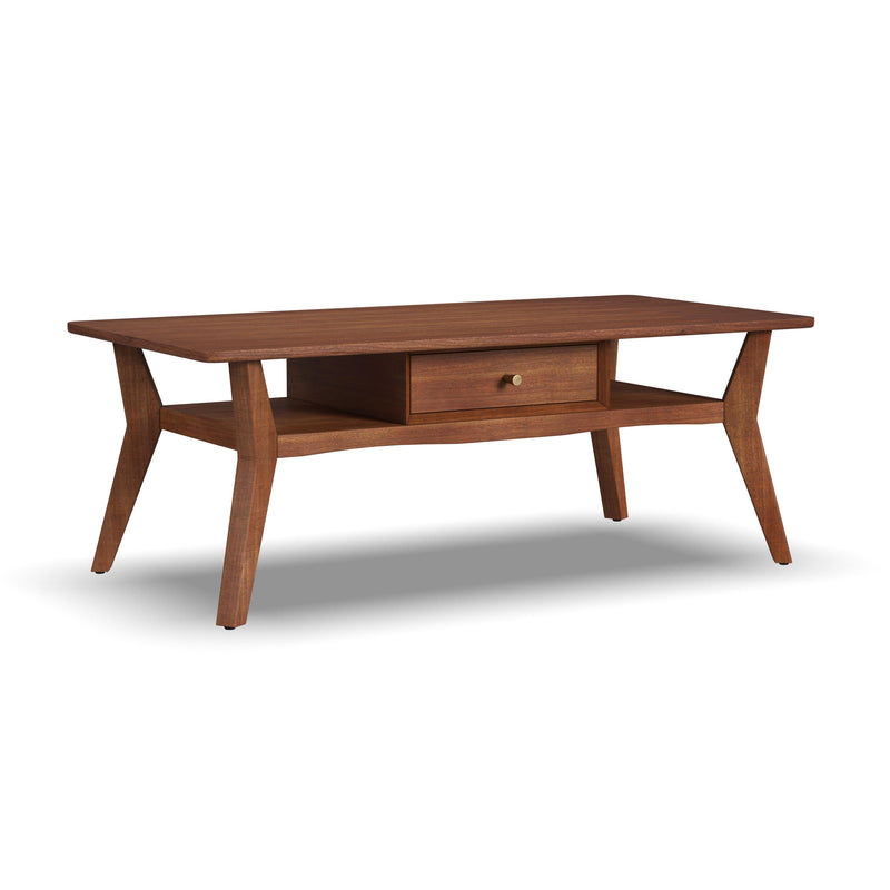 Ludwig W1085-0312 Rectangular Coffee Table with Drawer - Furniture City (CA)l