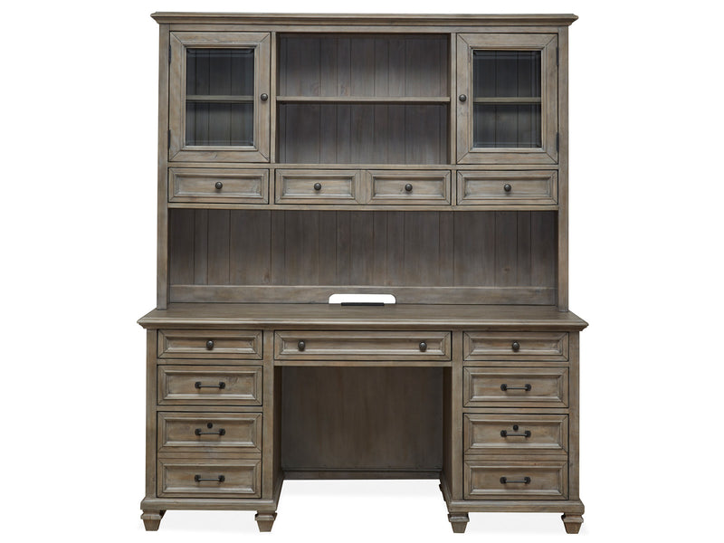 Lancaster Credenza With Hutch - Furniture City (CA)l