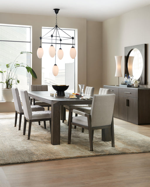 Miramar Aventura Vermeer 82in Leg Dining Table w/1-24in Leaf image