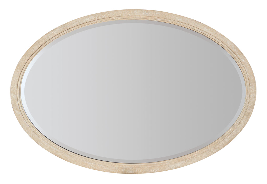 Nouveau Chic Oval Mirror
