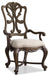 Rhapsody Wood Back Arm Chair - 2 per carton/price ea image