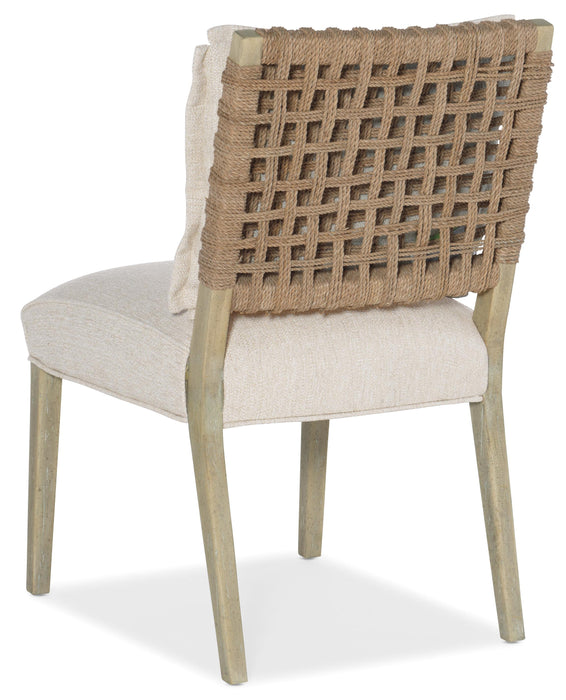 Surfrider Woven Back Side Chair-2 per ctn/price ea