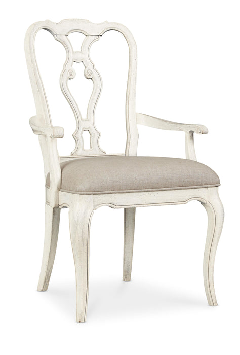 Traditions Wood Back Arm Chair 2 per carton/price ea - 5961-75400-02