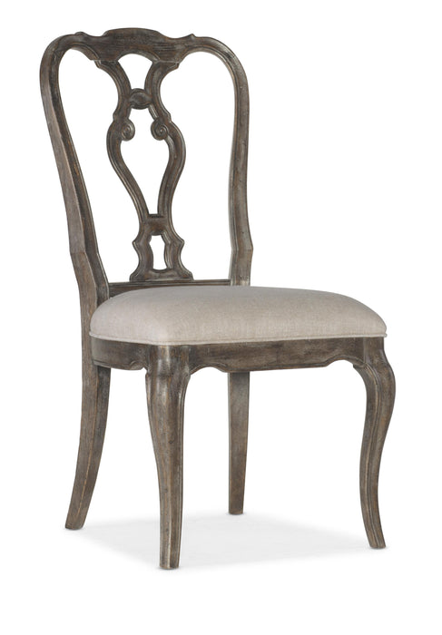 Traditions Wood Back Side Chair 2 per carton/price ea - 5961-75410-89
