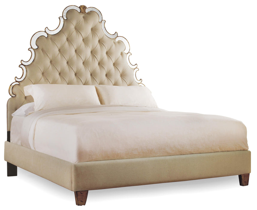 Sanctuary California King Tufted Bed - Bling