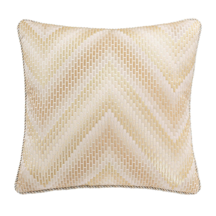 Infinity 10-Piece King Duvet Set - Gold