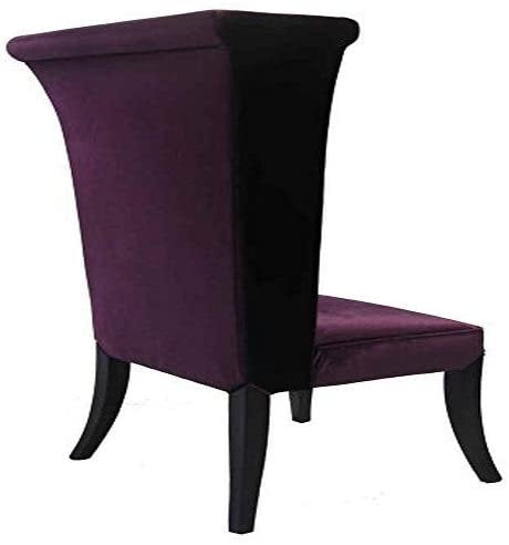 Mad Hatter Dining Chair In Purple Rich Velvet - Furniture City (CA)l