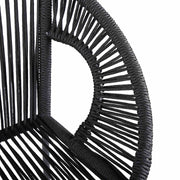 Acapulco 30" Indoor Outdoor Steel Bar Stool with Black Rope - Furniture City (CA)l