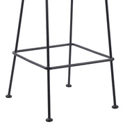 Acapulco 26" Indoor Outdoor Steel Bar Stool with Brick Red Rope - Furniture City (CA)l
