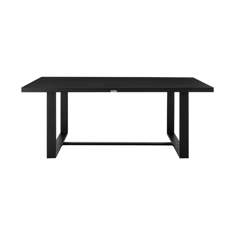Alegria Outdoor Patio Dining Table in Aluminum - Furniture City (CA)l
