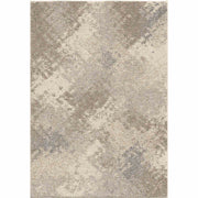 Airhaven Contemporary 5x8 Area Rug in Cream/Gray - Furniture City (CA)l