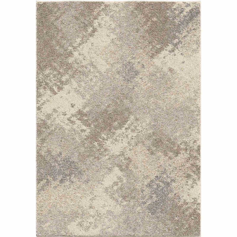 Airhaven Contemporary 5x8 Area Rug in Cream/Gray - Furniture City (CA)l