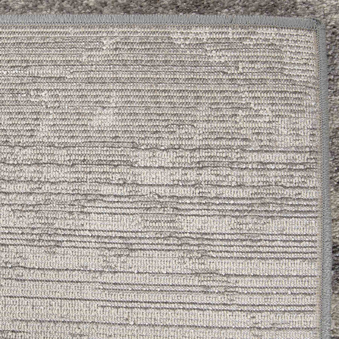 Airhaven Contemporary 8x10 Area Rug in Cream/Gray