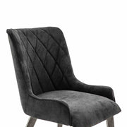 Alana Midnight Upholstered Dining Chair - Set of 2 - Furniture City (CA)l