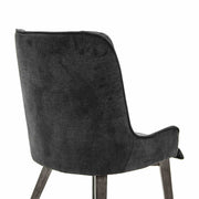 Alana Midnight Upholstered Dining Chair - Set of 2 - Furniture City (CA)l